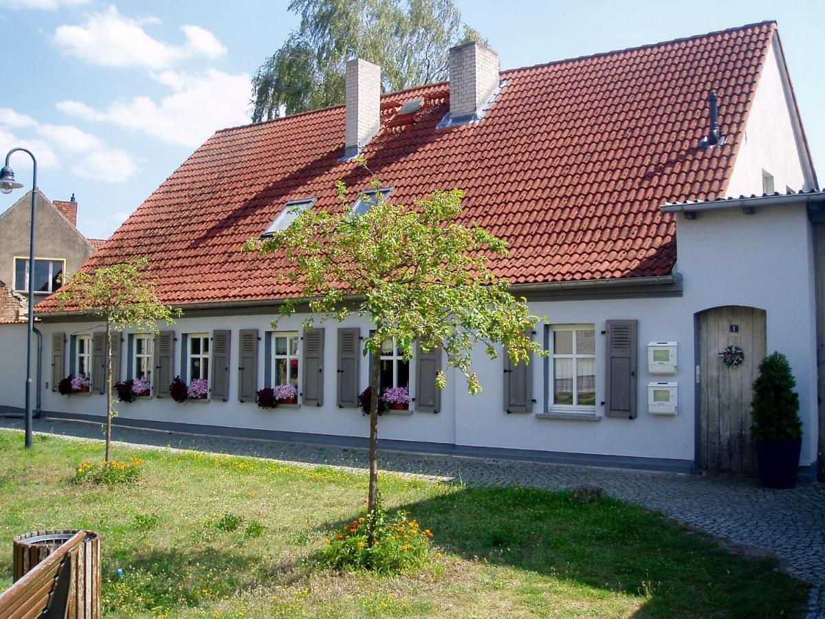 Die alte Stadtmühle direkt an der Flämingskate Jüterbog Exteriör bild